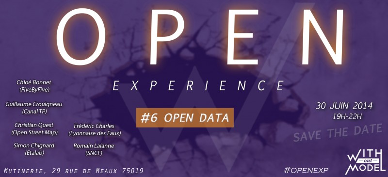 Open Experience #6 : Data